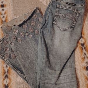 Cowgirl Tuff Flare Jeans